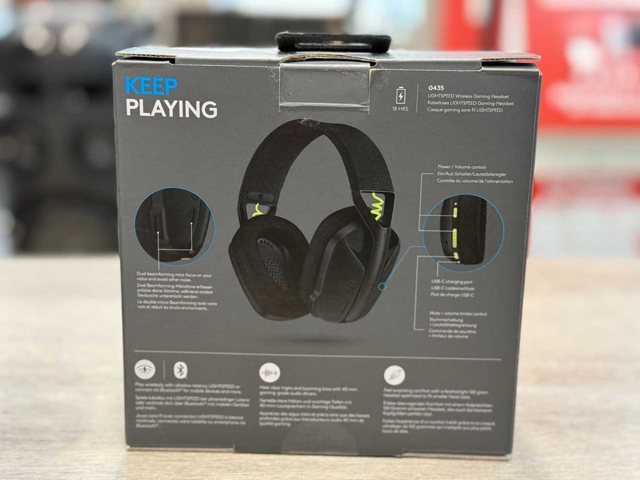 Слушалки Logitech G435