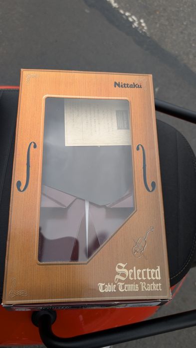 Nittaku Acoustic Carbon Inner G-Revision + Stiga DNA Pro