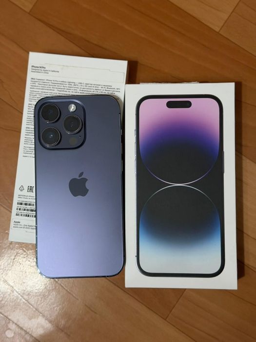 Iphone  14 pro 256 gb 
В комлек