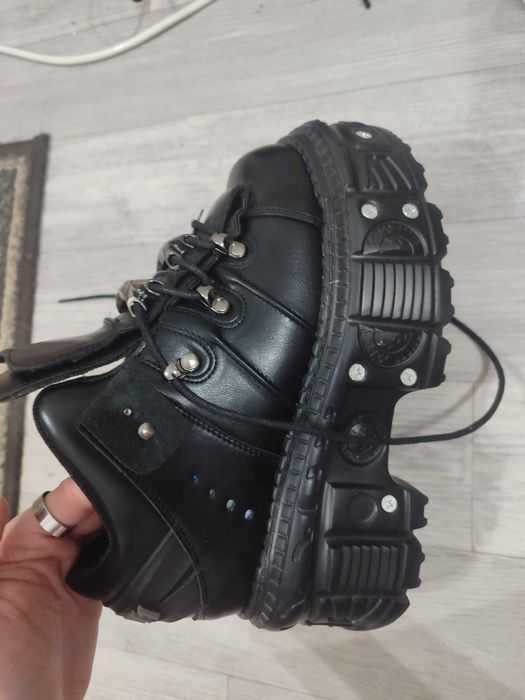 Нью Роки обувь черные