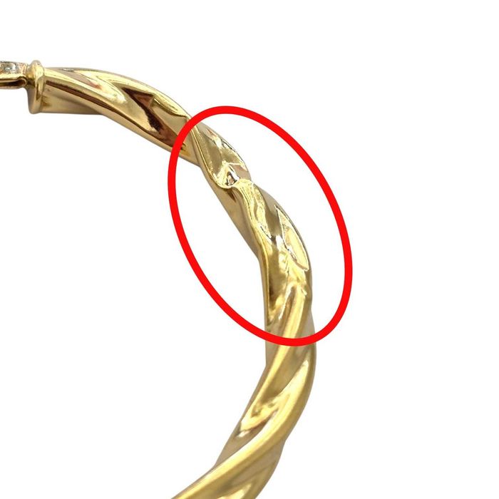 (AG35) Cercei aur 18K  1.79 gr  B35860 - Garantie 2ani !