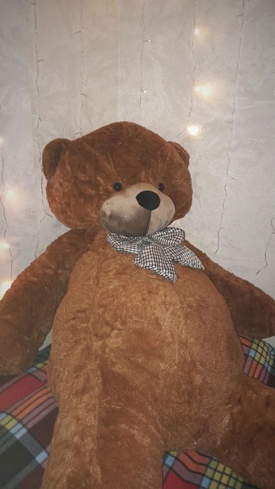 отдам двухметрового мишку в хорошие руки