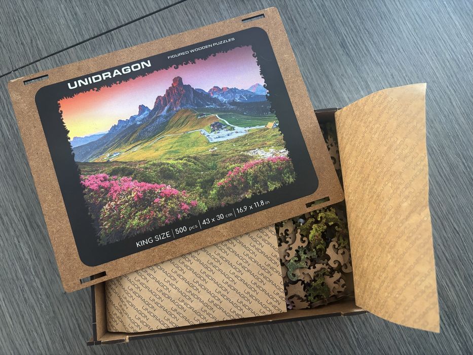 Пазл деревянный UNIDRAGON