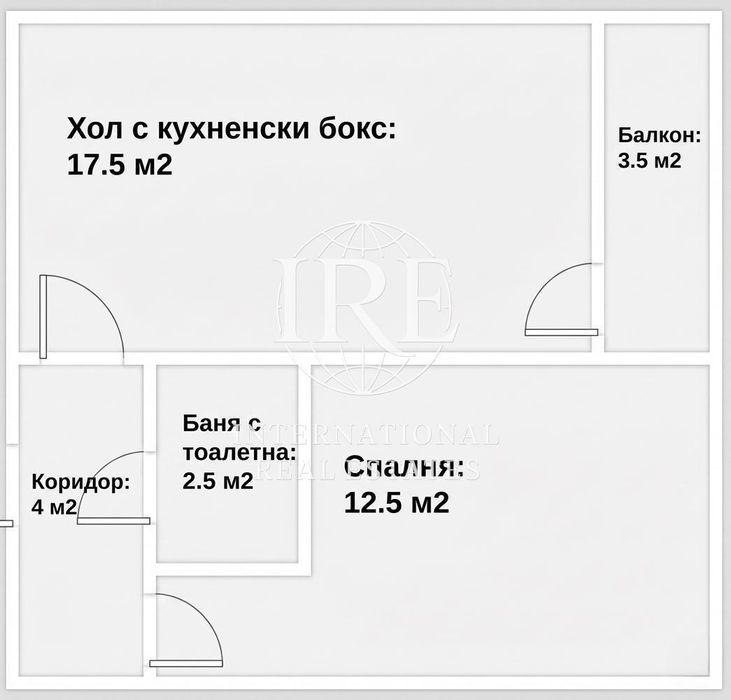 2-стаен в Варна-Младост 2 площ 45 цена 120000