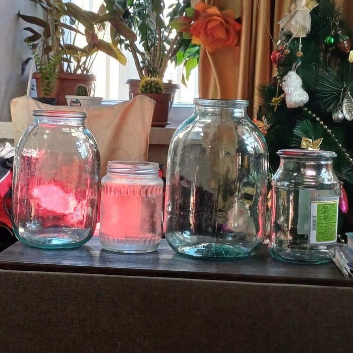 Банки стеклянные