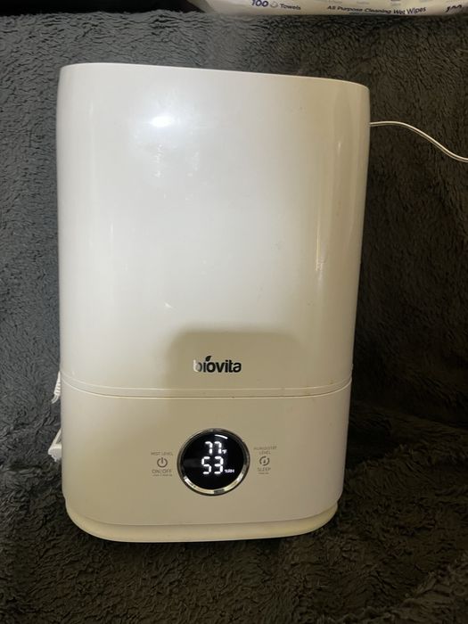 Umidificator de camera inteligent, cu senzor de umiditate Biovita Super Mist, 5 Litri