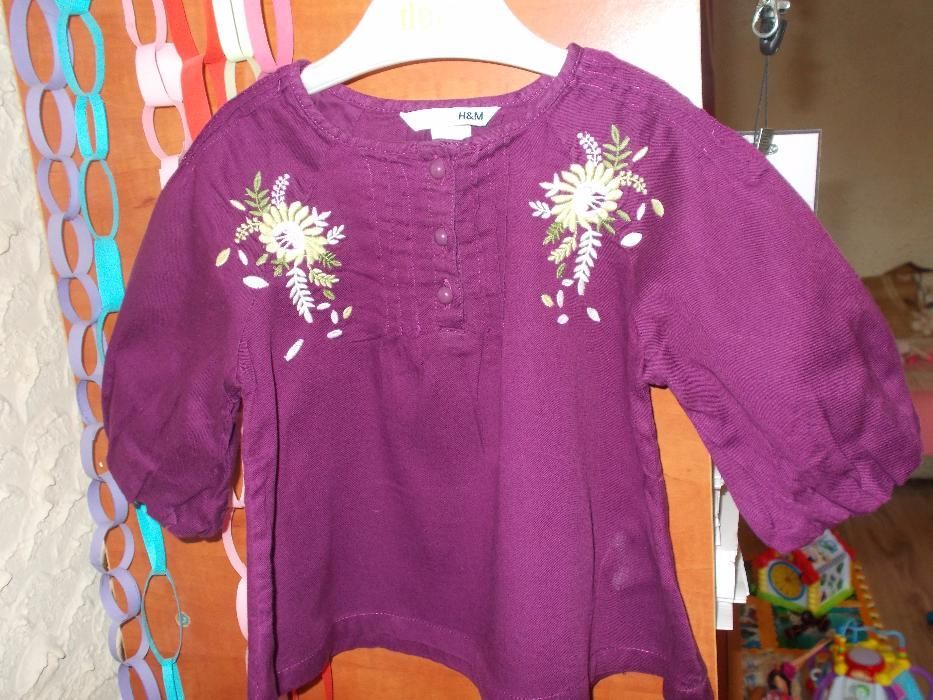 Tunica bluza adorabila 12-18 lunii, H&M !