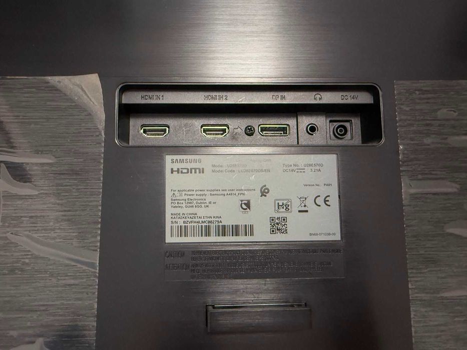 Monitor Samsung 	28 inch 4K LU28E570DS