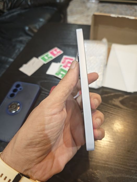 Samsung A35 ice blue гаранционен
