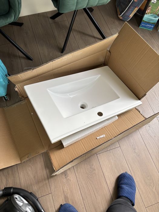 Мивка за вграден шкаф 76/46/50