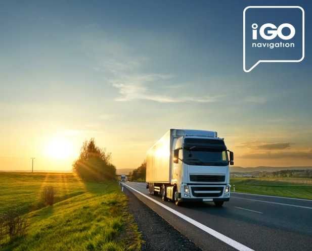 IGO navigation за камиони + всички карти на Европа