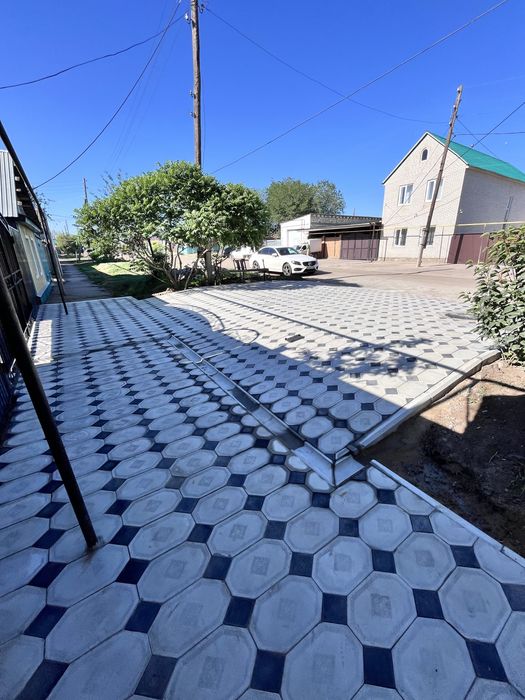 Укладка брусчатки