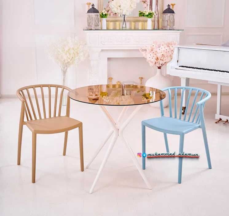 Кухонный влагостойкий стул Jardin  удобно и крепко. Доставка бесплатно