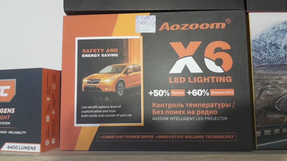 Bi-LeD Aozoom X5 , X6pro