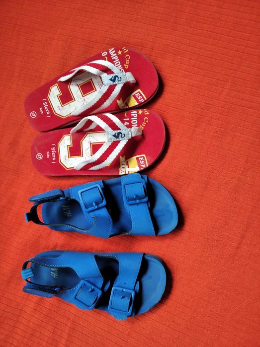 Детски кецове Geox N25, сандали Н&М N26, джапанки Sfera/испански/ N 27