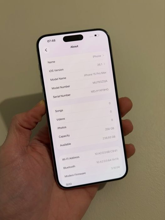 iPhone 15 Pro Max Natural