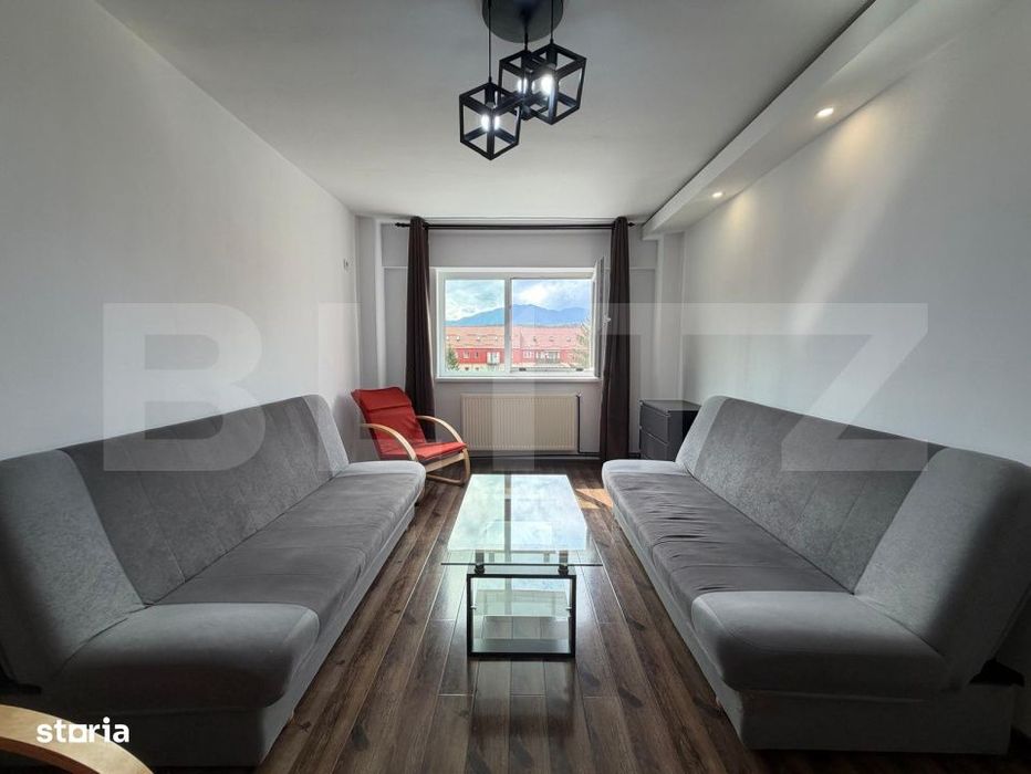 Apartament 3 camere decomandat, de inchiriat – 67 mp, 2 bai, parcare