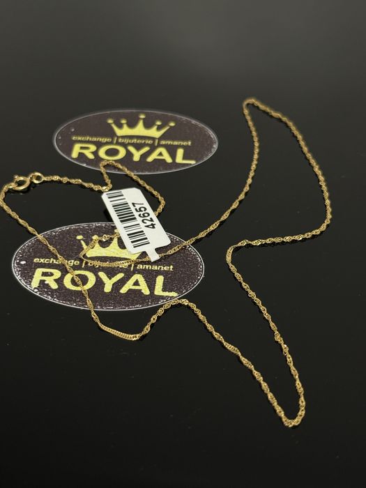 Bijuteria ROYAL : Lant AUR 18K / 1.06 GR