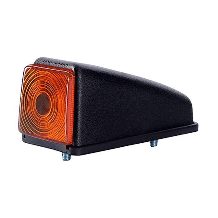 Lampa gabarit auto BestAutoVest 12/24V, culoare Galbena, 52x47x102mm, fixare cu suruburi