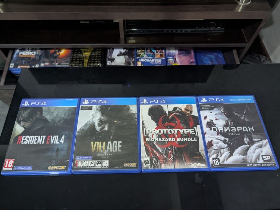 Диски Playstation 4