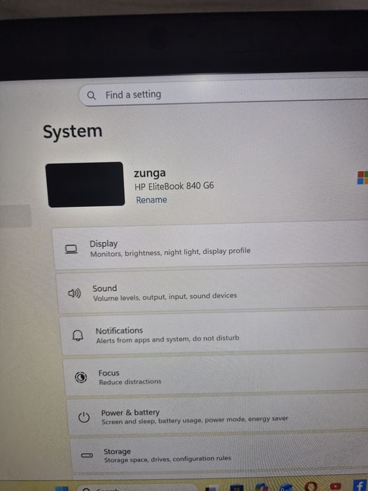 Laptop HP elitebook840 G6