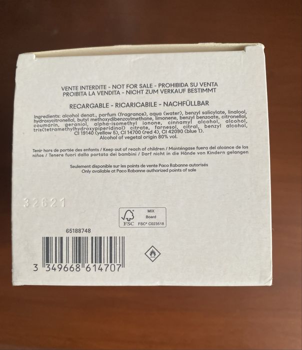 Parfum Paco Rabanne Fame 80 ml Refillable Nou