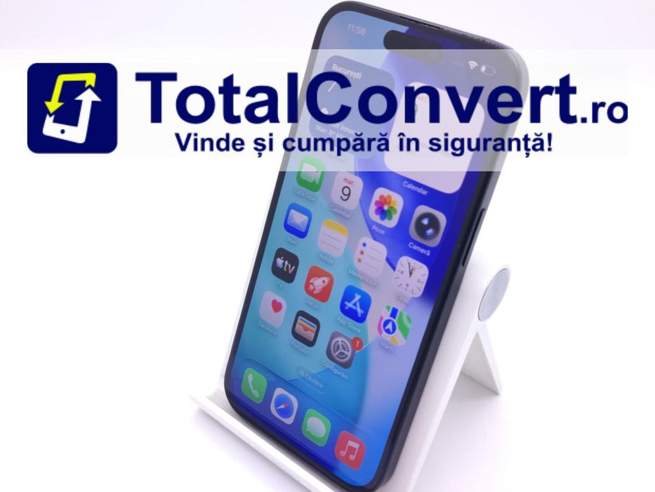 Apple iPhone 15 128GB Black 6GB Single SIM, Garantie 24 luni | #D89246