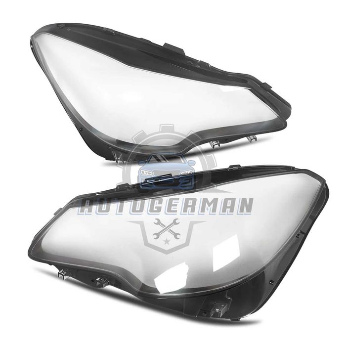 Капаци фарове Mercedes W207 C-Class E207 (14-15) стъкло фарове крушки Мерцедес В207 Ц-Клас Ц207 xenon