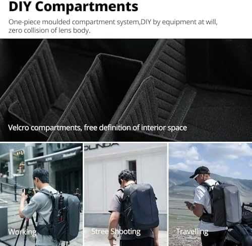 Нова Професионална водоустойчива раница за фотоапарат камера аксесоари