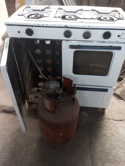 Газ плита с балоном