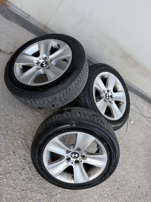 Jante BMW 5x120 R17 cu anvelope 225/55/17 DOT 1521