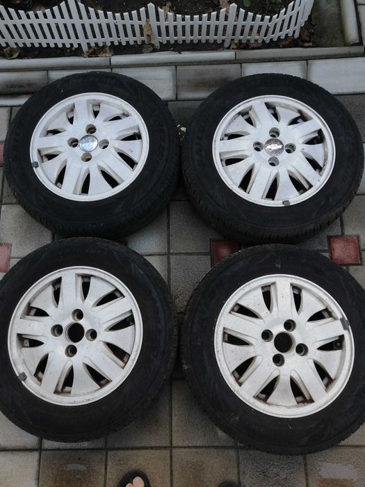 Set Cauciucuri de Vară + Jante Aliaj Originale 185/65 R14