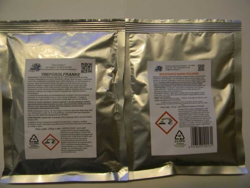 Drojdie refermentare vin FRANKE-AGROVIN BY- REWINE-ITALIA 100-500GR