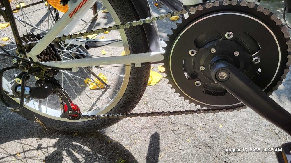 Bicicleta electrica motor central