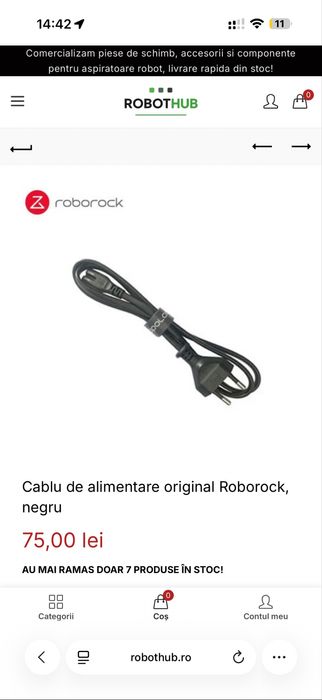 Statie de incarcare Roborock