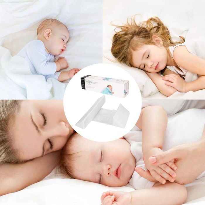 Mineup регулируема възглавница позиционер 43x10x10см с перална калъфка