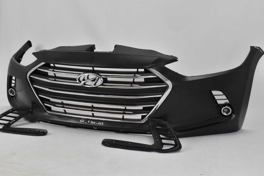 Бампер,защита,бачок омуватель,фара,решетка на Хюндай Элантра 16-18