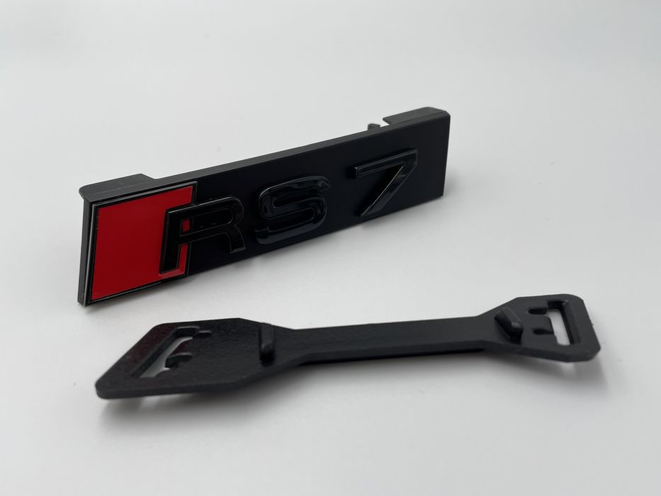 Set Embleme Audi RS7 negru s-line