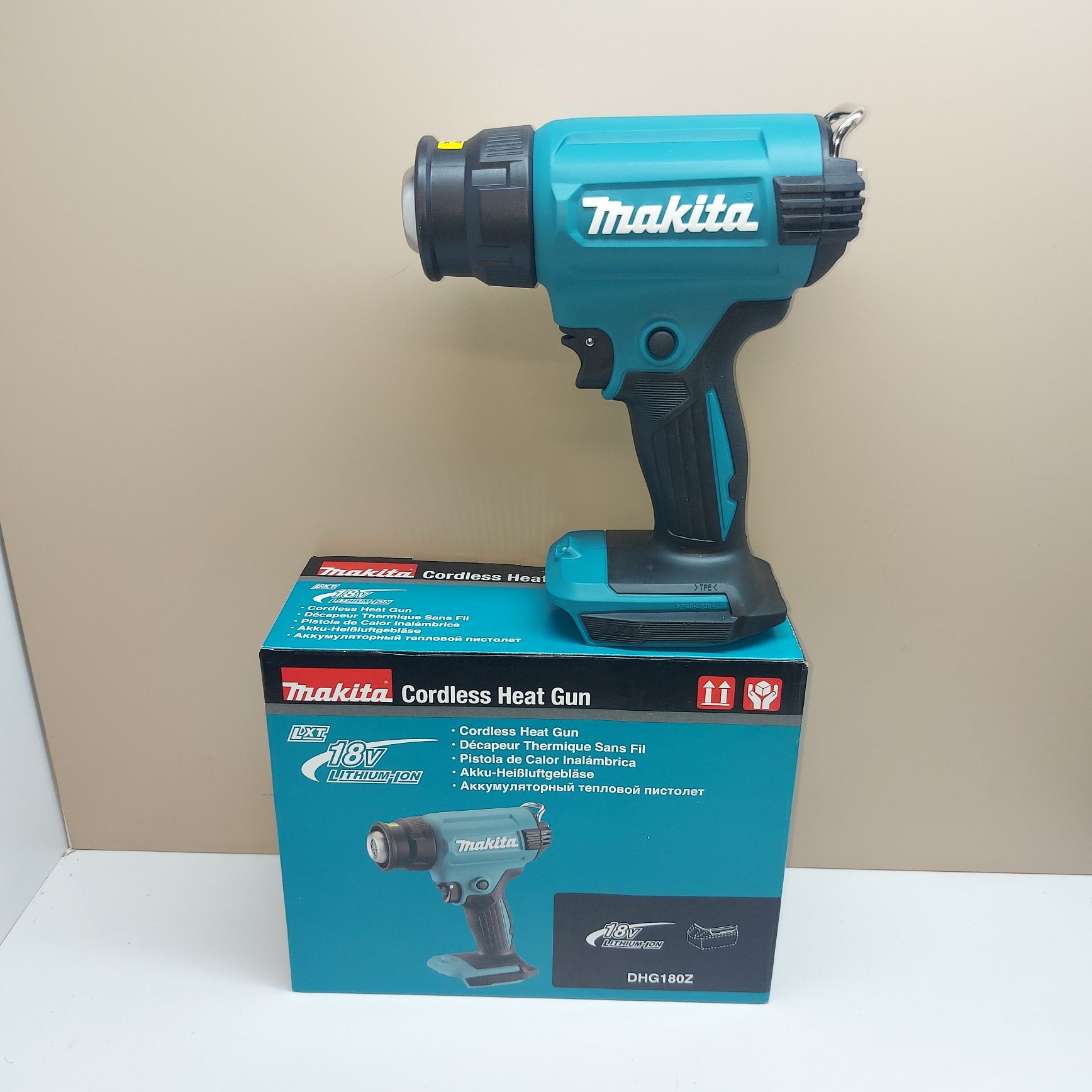 Акумулаторен пистолет за горещ въздух Makita DHG180Z гр. Велинград