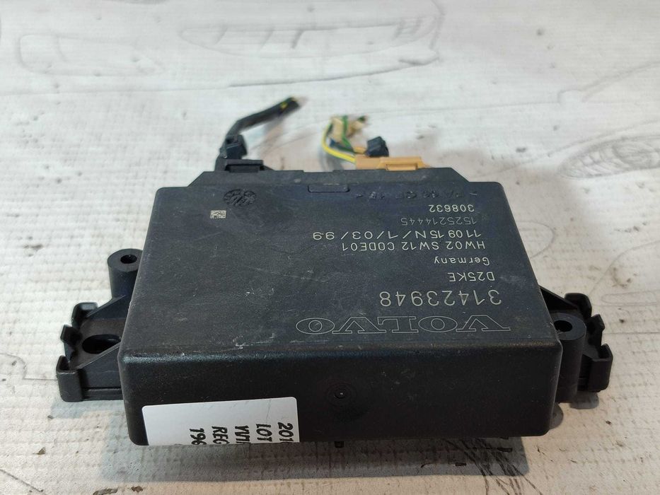 Modul asistență parcare Volvo V60 2.0 Diesel Cod: 31423948 2016 / [2010-2018] (5F3)