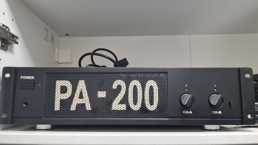 Amplificator handmade 2x180 în 4 ohmi, cu limiter