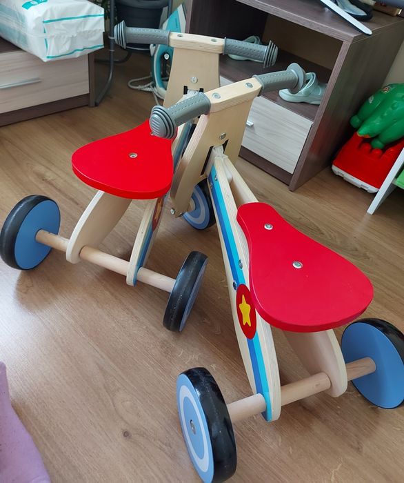 Дървени баланс колела