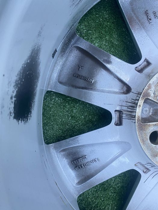 Set 4 Jante Aliaj OE Mitsubishi Outlander cu anvelope vara 235 55 R18