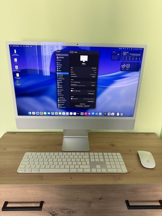 Apple iMac 24 M1 (8CPU/8GPU)16GB ram 1TB SSD