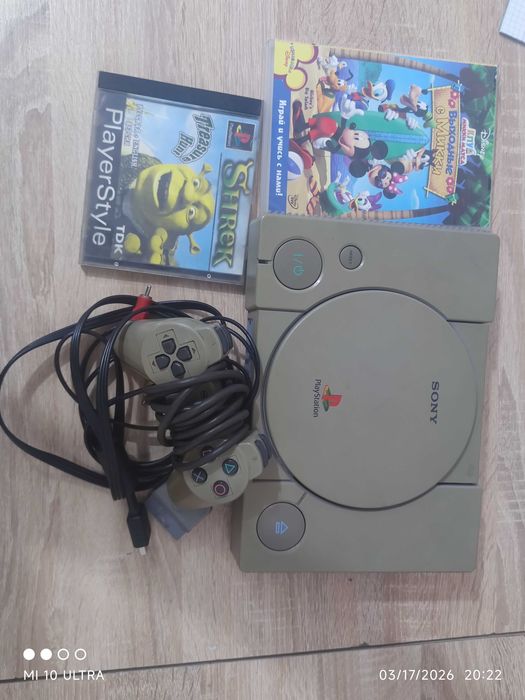 Play station 1 в среднем состояний
