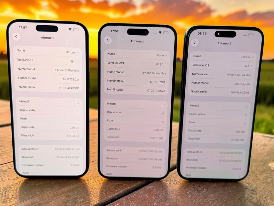 iPhone 15 Pro Max Preț 2700 lei buc