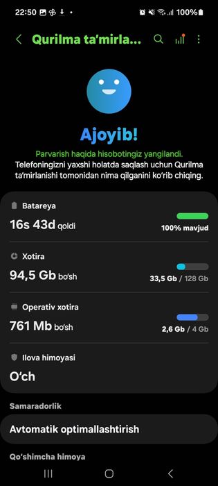 Samsumg A52 4/128 Karopkasi bor