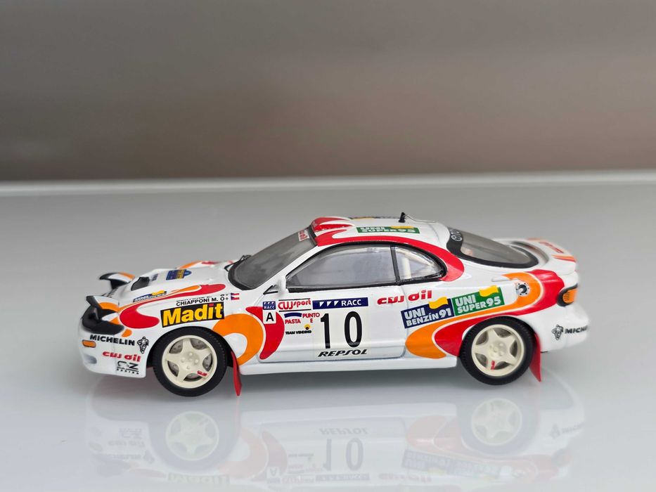 Macheta Auto 1/43 Trofeu Toyota Celica 4x4 1993 / Chiappone M / Bertone E