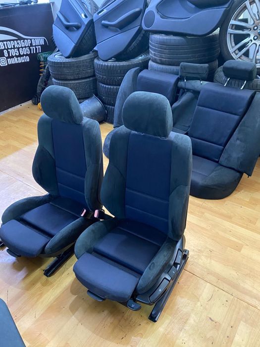 На бмв е46 салон (сидения, дверные карты)