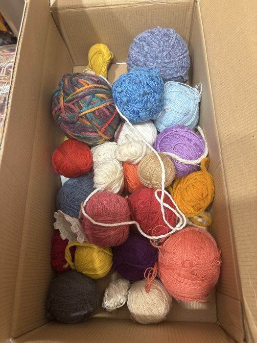 Ata macrame, cusut crosetat, tricotat, lana